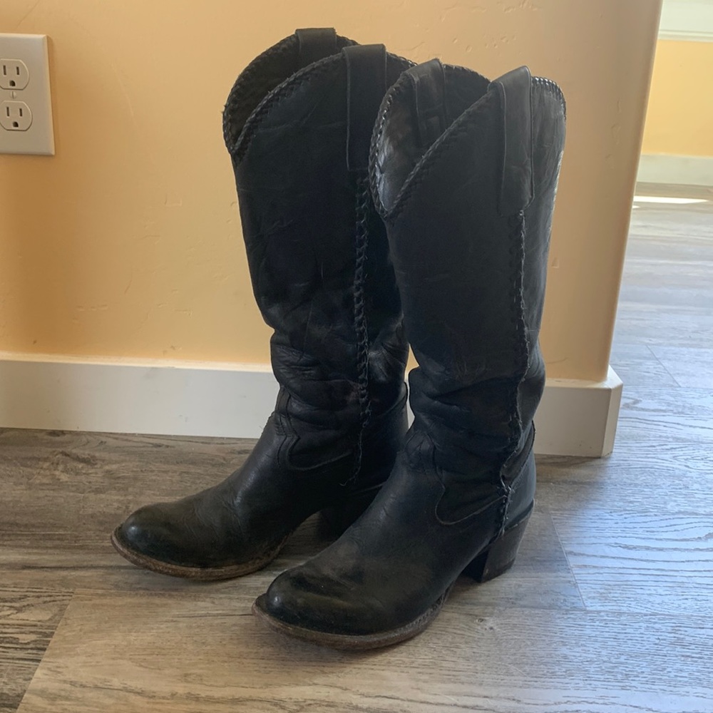 Lane Boots Plain Jane size 8 black